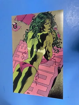 The Sensational She-hulk Swim-suit Poster Pin Up New Marvel Comics. • $21.99