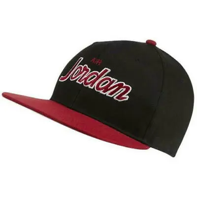 £22 • Buy Nike Air Jordan  Snapback Cap Youth Black Red Whte Jordan Logo