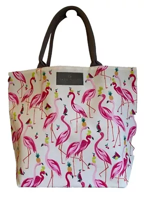 Sara Miller Waitrose Exclusive Tote Shopping Bag Flamingo New With Tags • £14.99