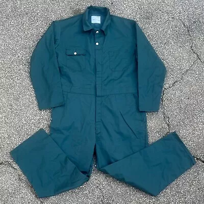 Vintage Sears L 46 Tex Green Coveralls Halloween Michael Myers Cosplay 60s 70s • $51.17