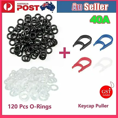 Keycap Rubber O-Ring Keyboard O Rings Switch Dampeners Cherry MX Key Stem 120 Pc • $5.59