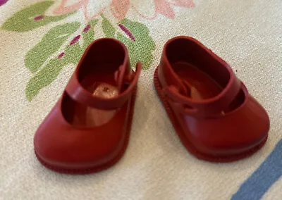 $9.99 • Buy Vintage Red Shoes “Cinderella”  Size 01 Mary Jane Style