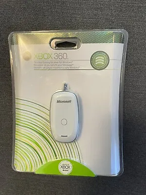 $59.99 • Buy NEW Xbox 360 Wireless Gaming Receiver For Windows SEALED White Dongle Genuine