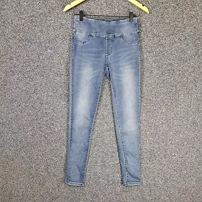 Decjuba Denim Womens Jeans Size 8 Blue Skinny Leg High Rise Stretch • $29.95