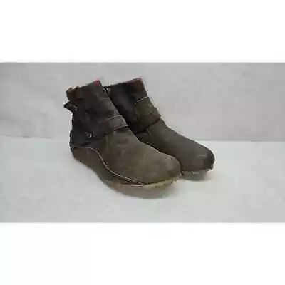 Merrell Brown Leather Zip Ankle Boots Style J69178 Women's Size 7.5 • $29.99