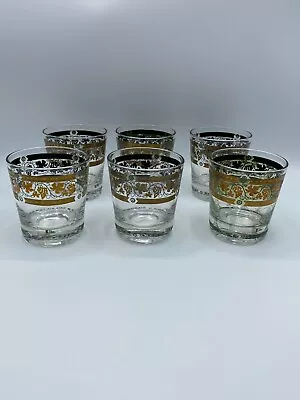 Vtg Mid Century Modern Signed By Cera Whiskey Rock Glasses • $12.99