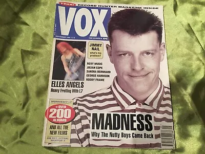 £3.49 • Buy VOX MAGAZINE #24 SEP 1992 Madness Cover, Kim Wilde, Julian Cope, Roxy Music EX