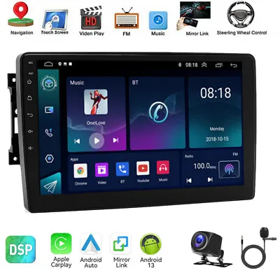 For Jeep Wrangler Chrysler Dodge Ram Android 13 Carplay Car Stereo Radio GPS Nav • $138.80