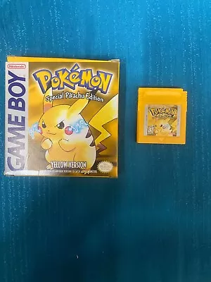 Pokemon Special Pikachu Edition NINTENDO GameBoy Original Box & Game No Manual • $62