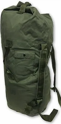 USGI Military/Army Duffel/Sea Bag Luggage Top Load 2 Strap OD Nylon- Excellent • $40