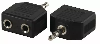 £2.62 • Buy 3.5mm Y Splitter 2 Jack Male To 1 Female Headphone Mic Audio Adapter Cable