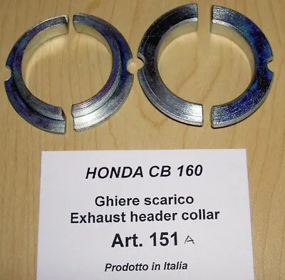 Honda CB160 Cappellini Exhaust Cooling Ring Collets When Needed 4 PIECES 151-NLA • $24.99