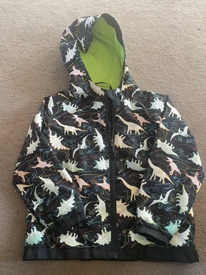 £8 • Buy Holly & Beau Colour Changing Dinosaur Raincoat Age 7-8