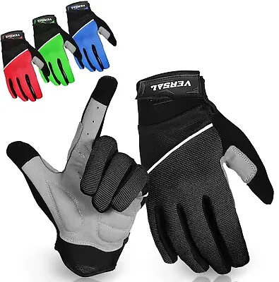 £5.99 • Buy VSL Weight Lifting Full Finger Gym Gloves Fitness Workout Grip Exercise Cycling