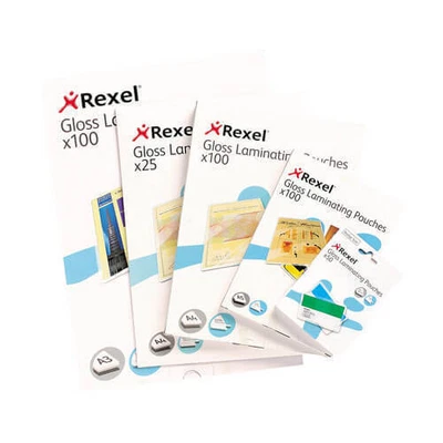 £32.07 • Buy 75 MICRON Rexel Laminating Pouches Micron Laminator Machine Pouches Sheets 100pk