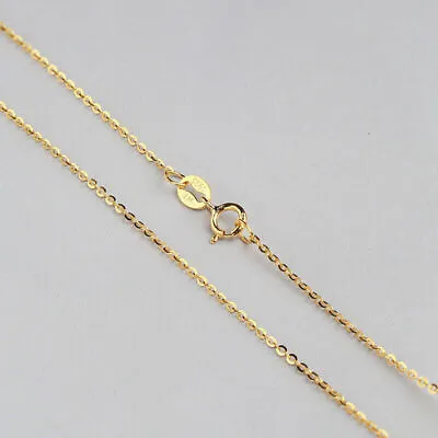 9ct Yellow Gold & Silver Belcher Chain / Necklace ~ 14  16  18  20  22  24 26  • £7.49