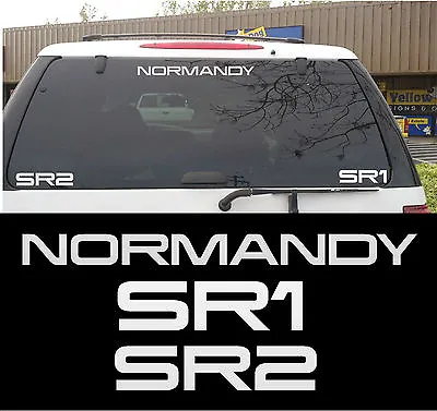 $6.99 • Buy Mass Effect - Normandy SR1 & SR2 Sticker/Decal Pack