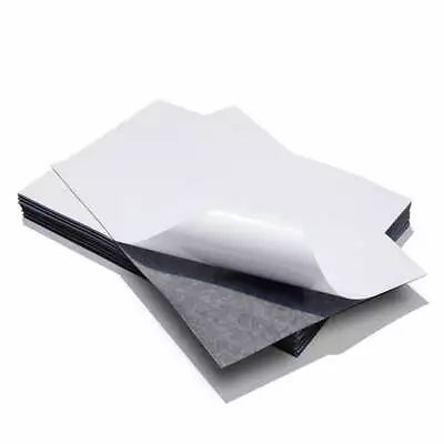 2X Magnetic Sheets A3 X 0.8mm | Self Adhesive | Card Wedding Poster Label Memo • £29.34