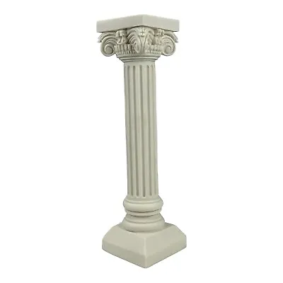 Greek Ionic Order Column Pillar Pedestal Statue Handmade Sculpture Deco 27 Cm • $33.20