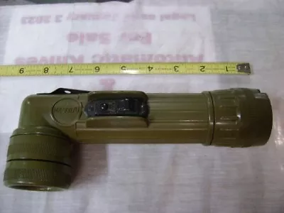 Vintage G.T PRICE MX-991/U US Signal Flashlight W/5 LenseS & Replacement Bulb • $8.99