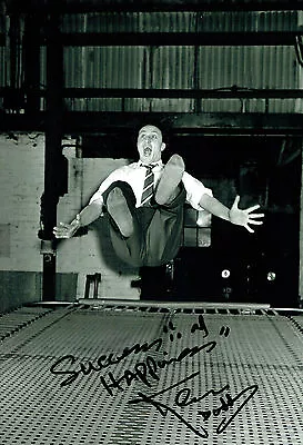 Ken DODD SIGNED Autograph 12x8 Photo AFTAL COA Diddy Men Tickling Stick Scouse • £49.99