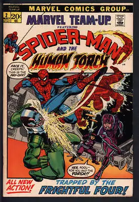 Marvel Team-up #2 8.5 // Spider-man + Human Torch Marvel 1972 • $94