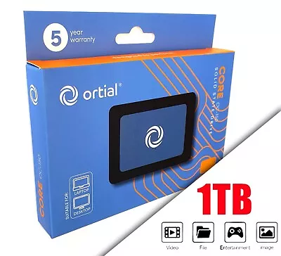 £62.90 • Buy ORTIAL 1TB SSD SATA III CORE 2.5  550 OC-150-1TB Internal Solid State Drive @a8