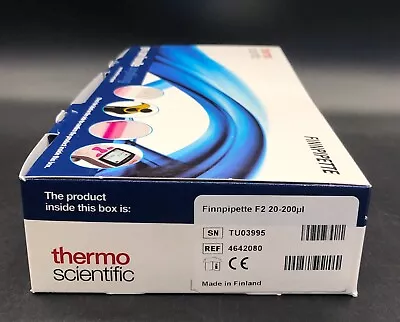 Thermo Scientific 4642080 Finnpipette F2 20-200µL Variable Volume Pipette • $299