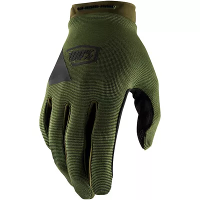 100% MX Motocross RIDECAMP Gloves (Green/Black) S (Small) • $26.17