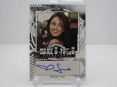 Megan Fox 2016 Leaf Sci-fi Signatures Autograph Auto • $149