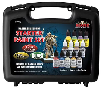 Reaper Miniatures Master Series Miniatures Paints Starter Set RPR09970 • $24.99