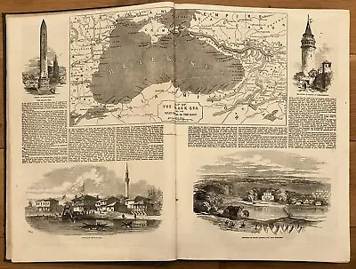 The Illustrated London News 1854 Vol 24 Jan-Jun Crimean War Russia Baltic Sea • £120