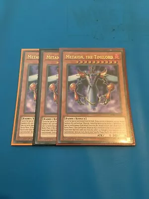 3x Ultra Rare Metaion The Timelord BLRR-EN026 1st Edition • $3.61