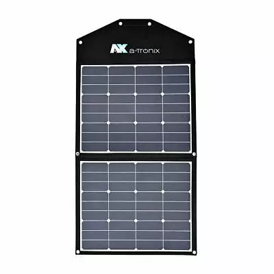 80W 12v Portable Folding Solar Panel Kit For Car/Caravan/Power Station/Camping • £149.99