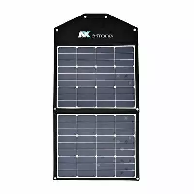 80W Portable Folding Solar Panel Kit For Car/Caravan/Power Station/Camping • £169.99