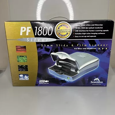 Pacific Image Prime Film PF1800 Silver 35mm Slide And Film Scanner New • $64.95