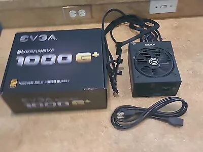 EVGA Supernova 1000 G+ 80 Plus Gold 1000 W Fully Modular Power Supply (LIKENEW) • $83.99