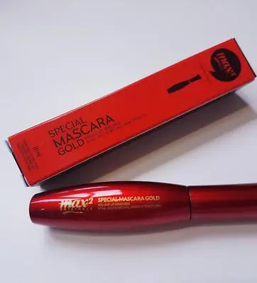 Max2  Special Mascara Gold- Waterbased 8ml- Eyelash Extensions- New Stock! • £14.95