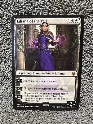 MTG Liliana Of The Veil Dominaria United 097/281 Regular Mythic • $10.84