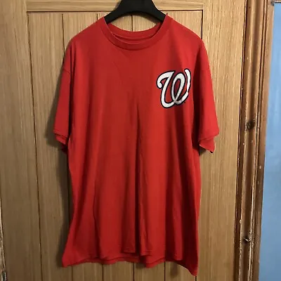 Majestic MLB Washington Nationals Harper 34 Size Large • £5