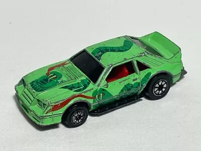 1980 Kenner Fast 111's Ford Mustang King Cobra 1/64 Green Macao • $4.75