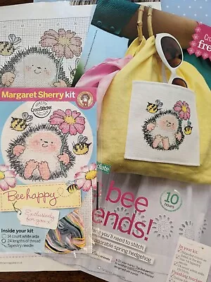 Margaret Sherry Counted Cross Stitch Kit With Mount - Bee Happy • $13