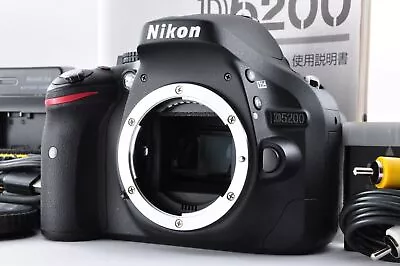 Nikon D5200 24.1MP Digital SLR Camera Black Body Only SC709 Near Mint Fm Jp #859 • $488.80