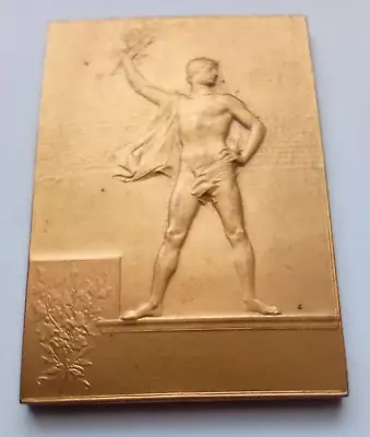 $99 • Buy Paris 1900 Olympic Games Participation Plaque / Medal