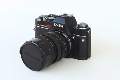 KONICA AUTOREFLEX TC Camera W/ SOLIGOR 35-70mm F2.5/3.5 Lens #041171 • $53.25