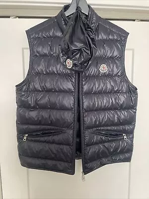 Moncler Slim Fit Logo Shell Down Vest • $200