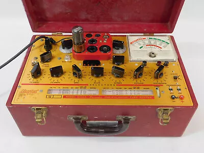 Hickok 6000A Vintage Mutual Conductance Tube Tester (basic Functionality OK) • $490