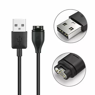 Garmin Forerunner 245 Charger Replacement Charging Charge Cable Cord USB (Black) • $10.99