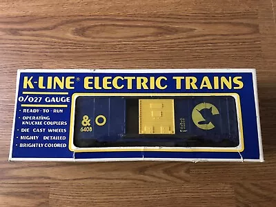 K-line K-6408 Baltimore & Ohio O Gauge O/27 Train With Box • $16