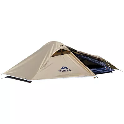 Backpacking Tent 1 Person Ultralight   Stormproof Camping Tent W2I6 • £73.29